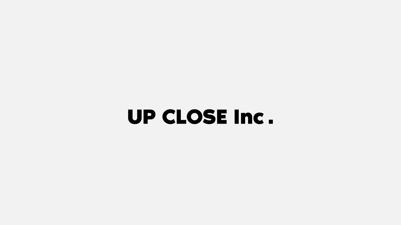UP CLOSE Inc.のロゴアイキャッチ